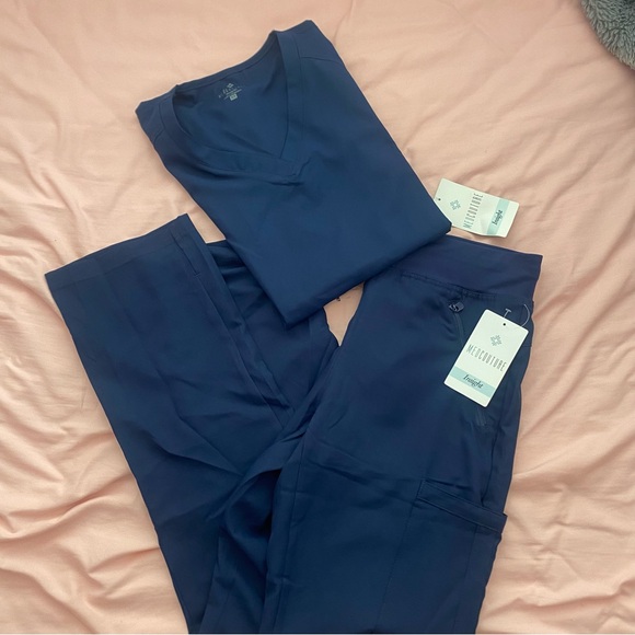 Med Couture Tops - MedCouture navy scrub set size XS